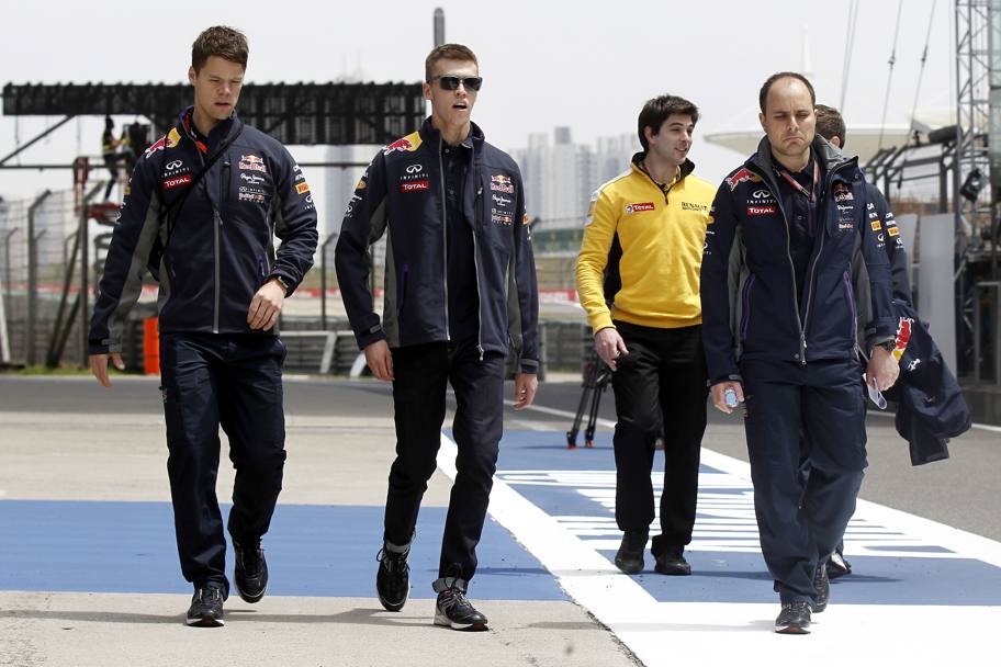 Il russo Danil Kvyat, team Infiniti Red Bull racing (Olycom)
